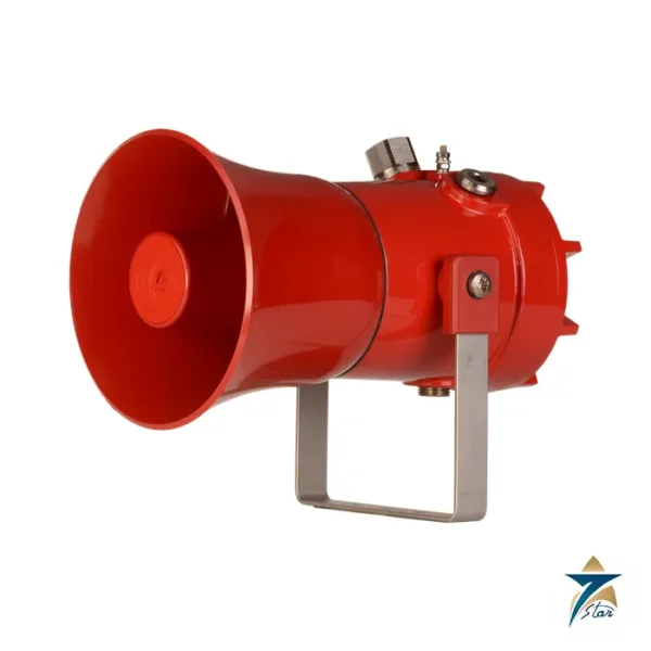 E2S D1xS1F red explosion-proof alarm horn sounder with stainless bracket