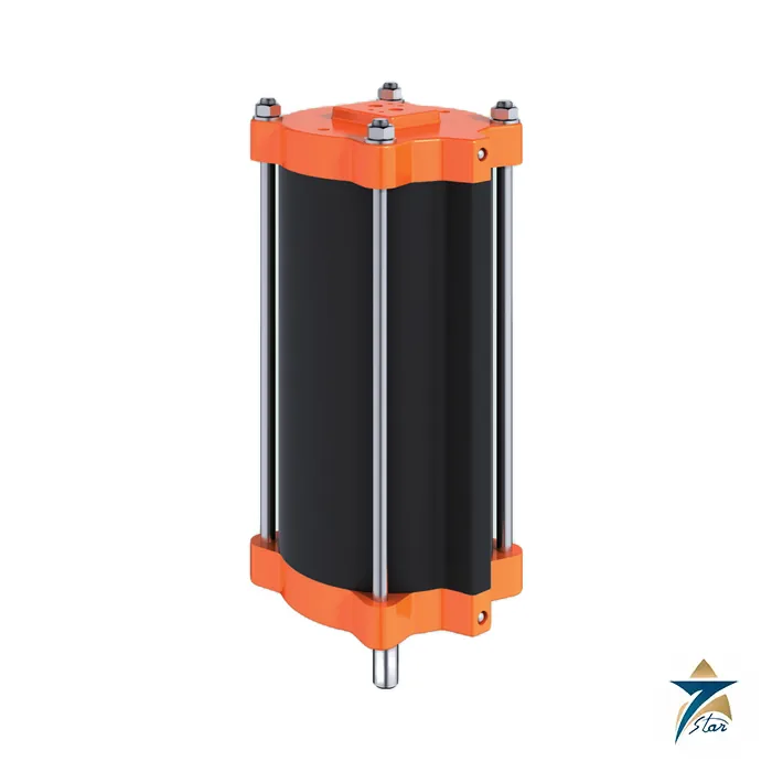 ebro-sc EBRO SC double-acting pneumatic linear actuator for knife gate valves