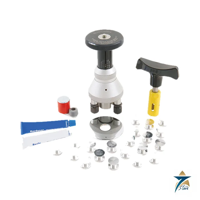 Elcometer 106 pull-off adhesion tester kit