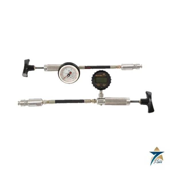 Elcometer 108 hydraulic adhesion testers, analogue and digital gauge