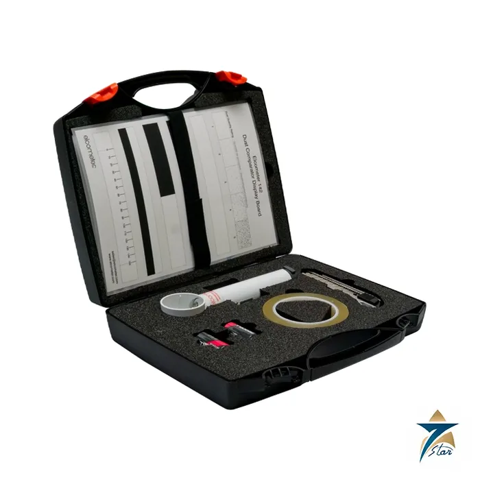 elcometer-142 Elcometer 142 ISO 8502-3 dust tape test kit in case