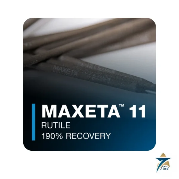 Elga Maxeta 11 rutile electrode product graphic