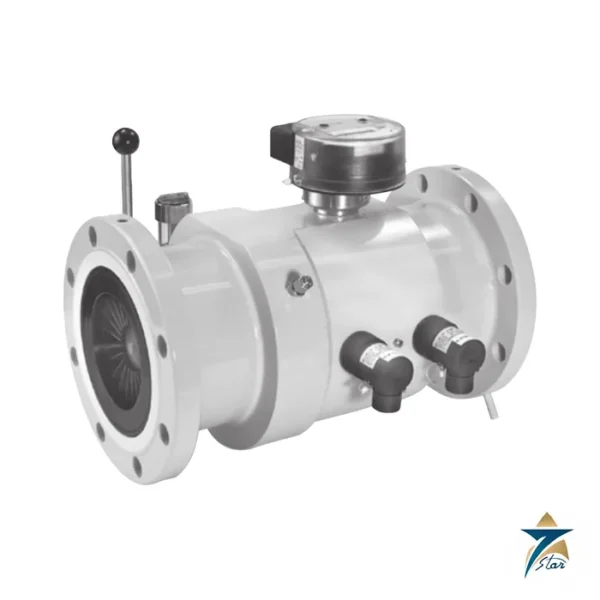 Elster TRZ2 turbine gas meter with S1 index head