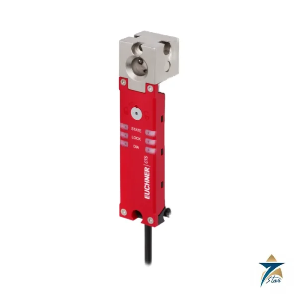 EUCHNER CTS guard locking safety switch with RGB LED diagnostics