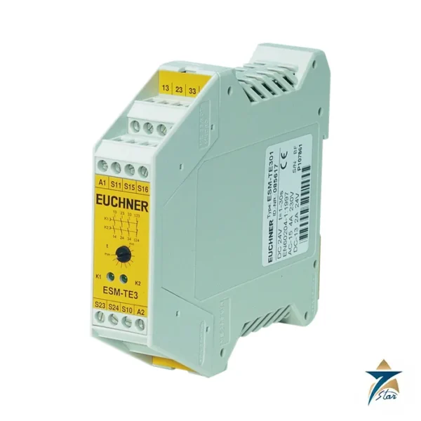 EUCHNER ESM-TE301 time-delayed safety contact expansion module