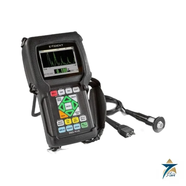 Evident 39DL PLUS ultrasonic thickness gauge with dual element transducer