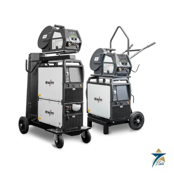 EWM Taurus XQ 505 Synergic D modular MIG/MAG welding machine on trolley, XQ family image