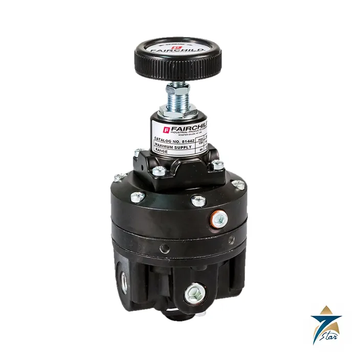 fairchild-m81 Rotork Fairchild Model 81 two-stage precision pressure regulator