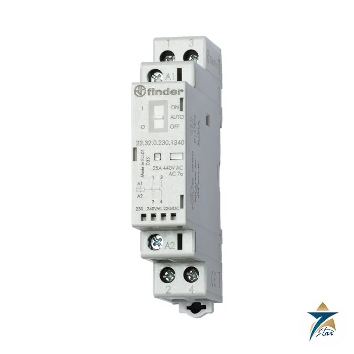 Finder 22.32.0.230.1340 25 A modular contactor