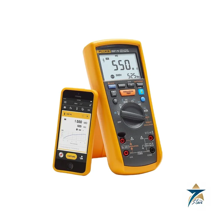 Fluke 1587 FC Insulation Multimeter Fluke 1587 FC Insulation Multimeter Supplied by Seven Star LLC