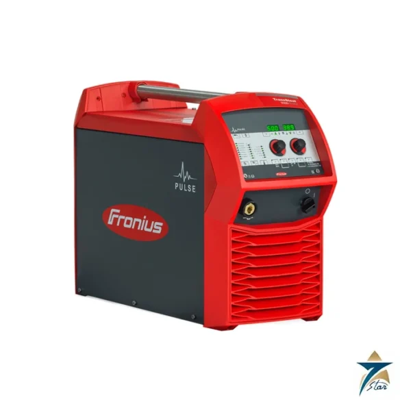 Fronius TransSteel 5000 Pulse welding power source, front and side view