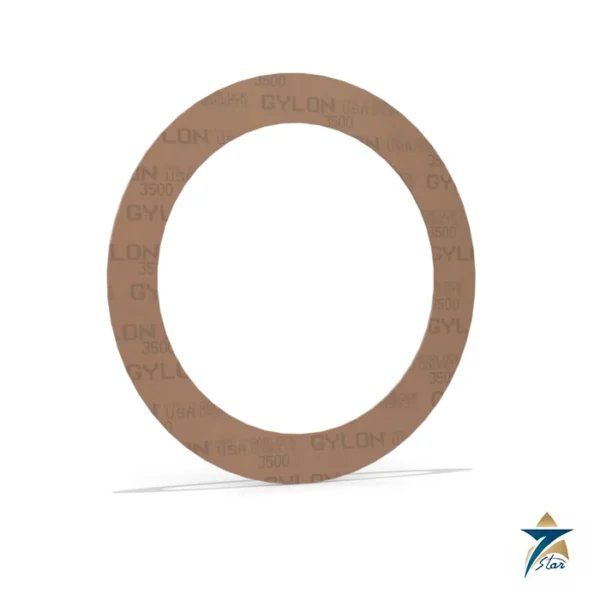 Garlock GYLON Style 3500 fawn PTFE ring gasket