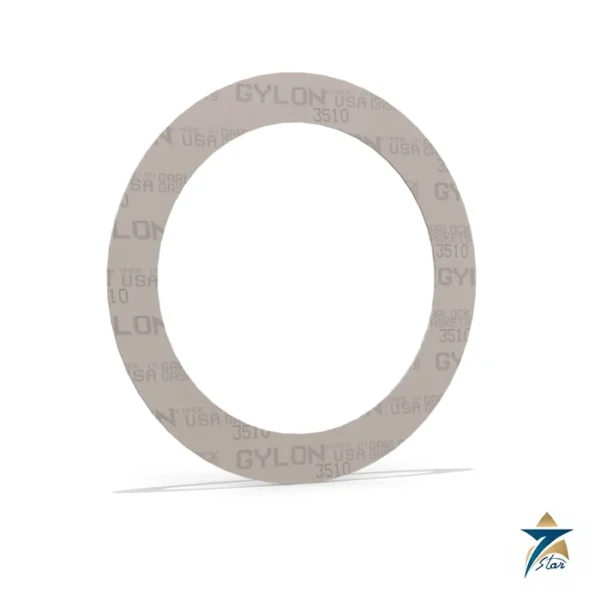Garlock GYLON Style 3510 off-white PTFE ring gasket