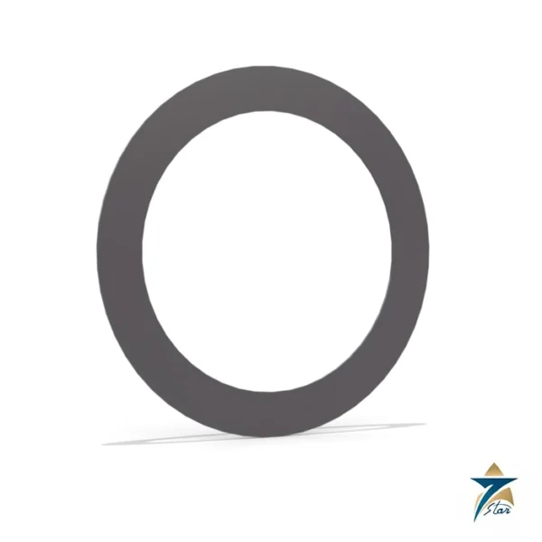 Garlock GYLON Style 3530 black graphite PTFE ring gasket