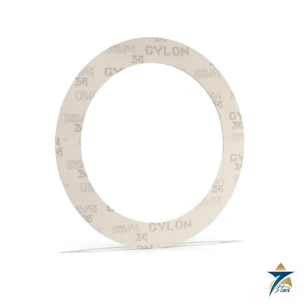 Garlock GYLON Style 3545 white microcellular PTFE ring gasket