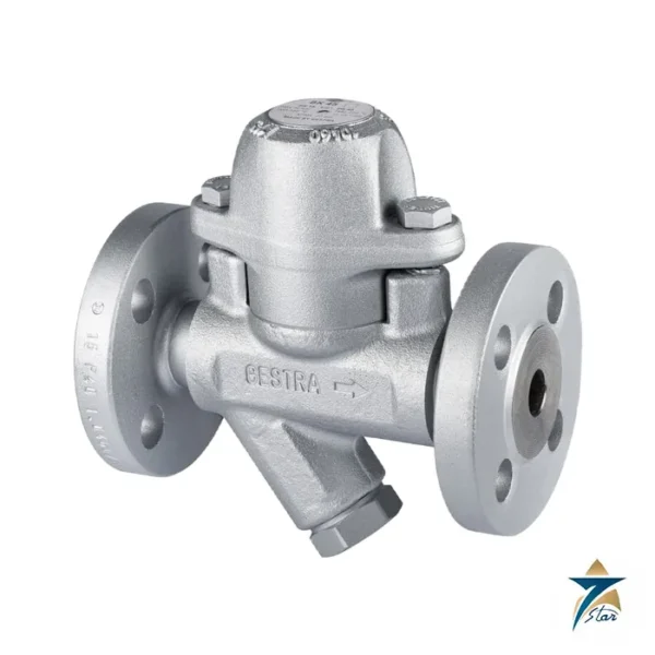 GESTRA BK 45 bimetallic steam trap with flanges