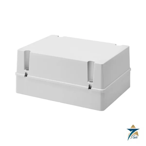Gewiss GW44420 IP56 grey junction box with deep lid