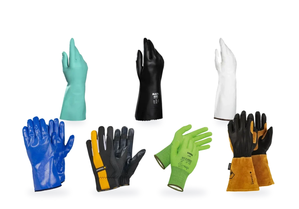 Hand Protection supplied by Seven Star LLC in Oman
