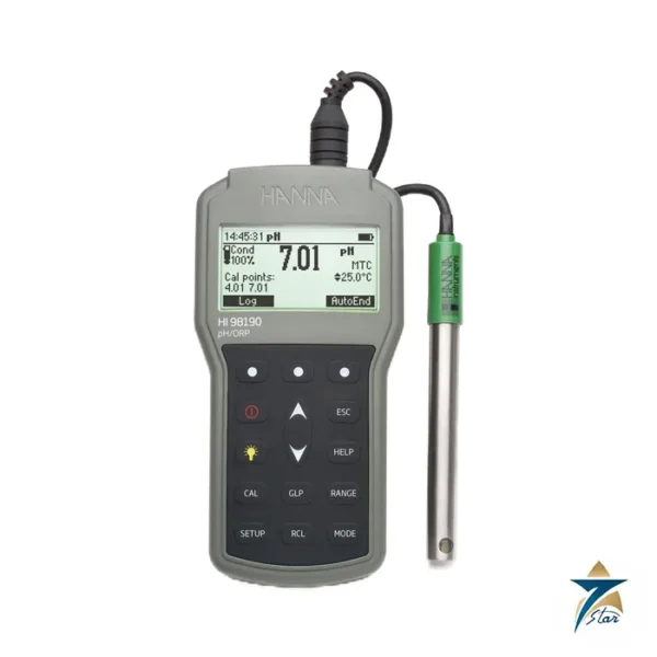 Hanna HI98190 waterproof portable pH and ORP meter