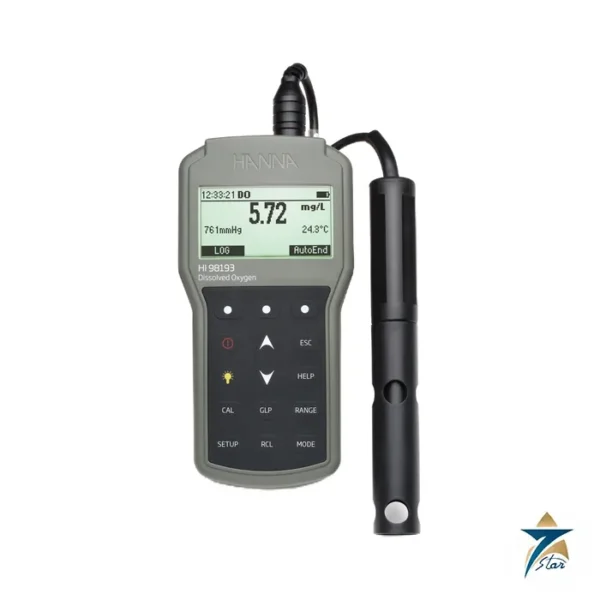 Hanna HI98193 portable dissolved oxygen and BOD meter