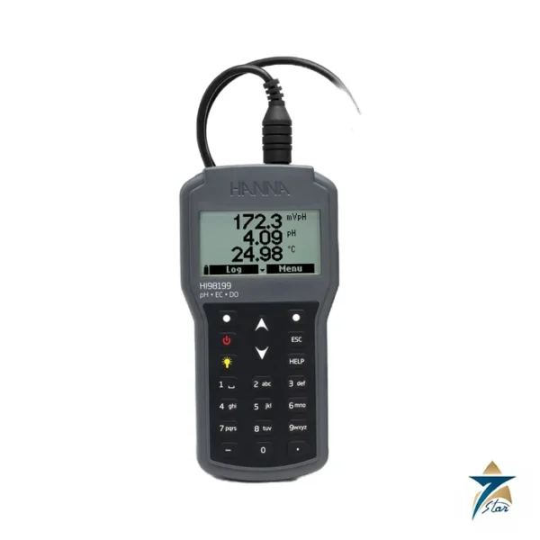Hanna HI98199 portable pH EC and dissolved oxygen meter