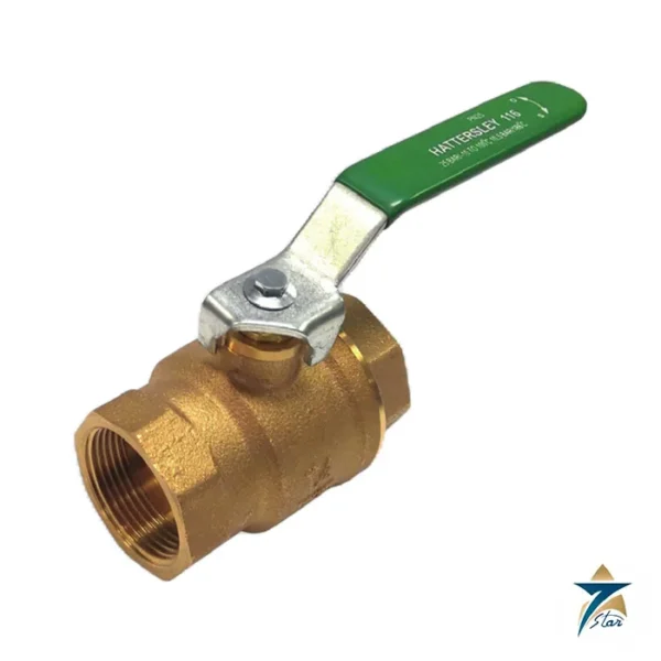 Hattersley Fig. 116 threaded bronze lever operated ball valve