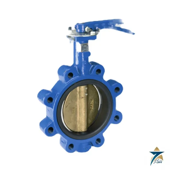 Hattersley Fig. 980 ANSI fully lugged butterfly valve with lever