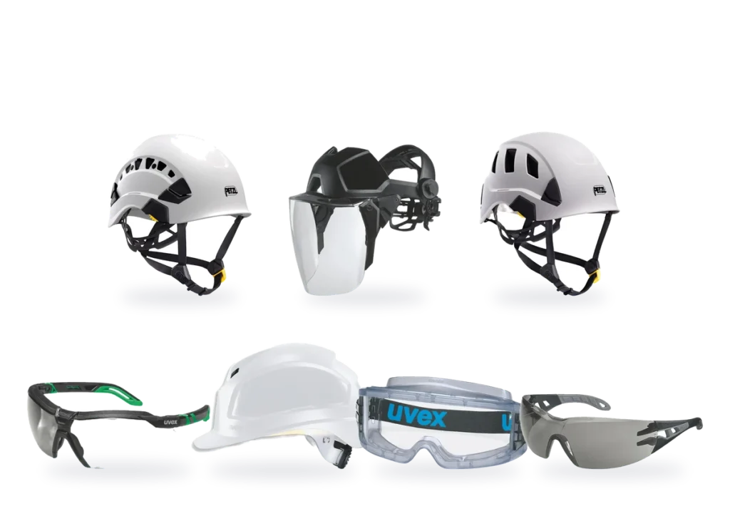 Head, Eye & Face Protection supplied by Seven Star LLC in Oman