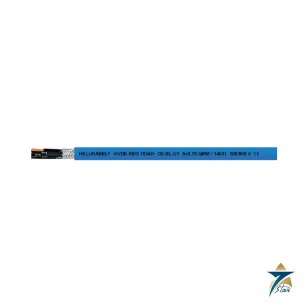 Helukabel OZ-BL-CY blue screened control cable