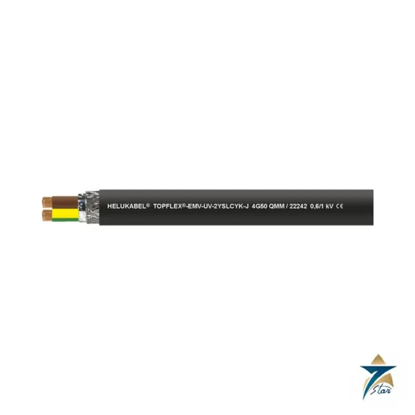 Helukabel TOPFLEX-EMV-UV-2YSLCYK-J outdoor VFD motor cable