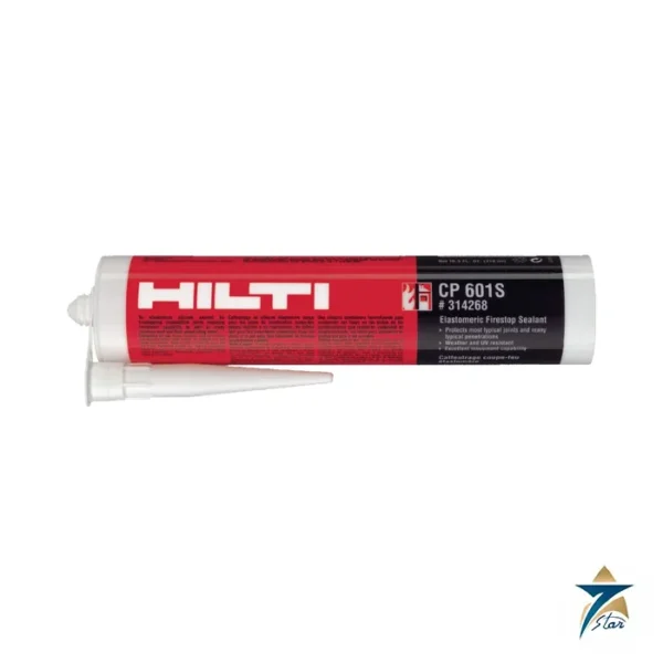 Hilti CP 601S firestop silicone sealant cartridge
