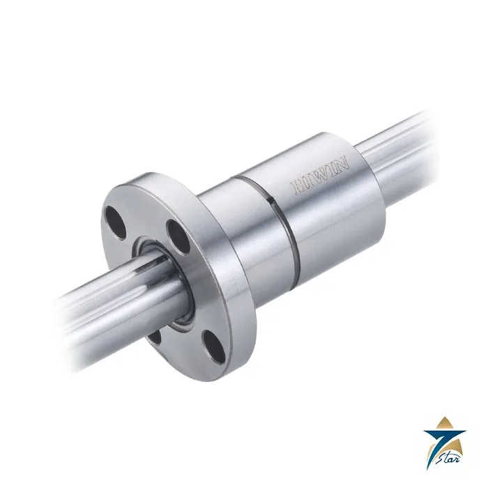 HIWIN SP-FS flange type ball spline nut on spline shaft