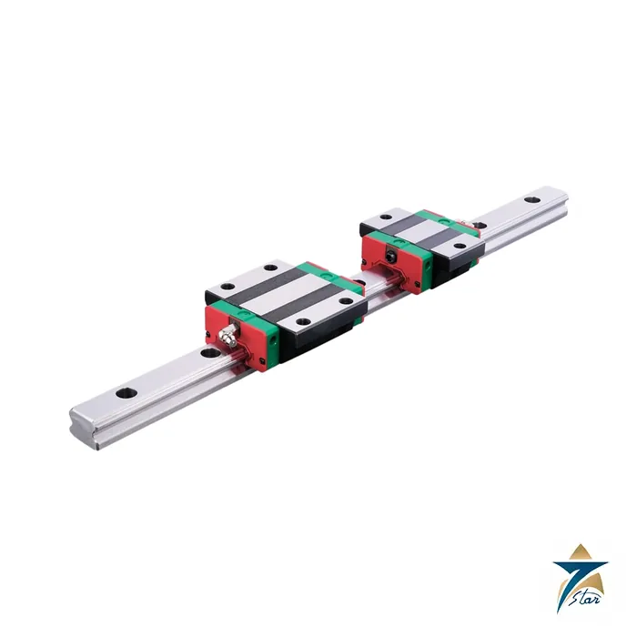 hiwin-qe HIWIN QE series SynchMotion low profile linear guideway blocks on rail