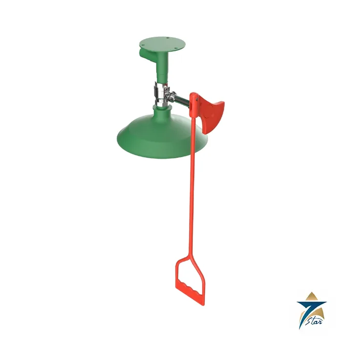 hughes-LAB_23GS_V Hughes LAB-23GS/V ceiling mounted laboratory safety shower