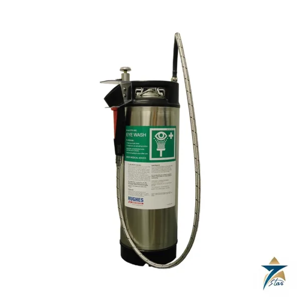 Hughes STD-38G portable 15 L eye, face and body wash cylinder