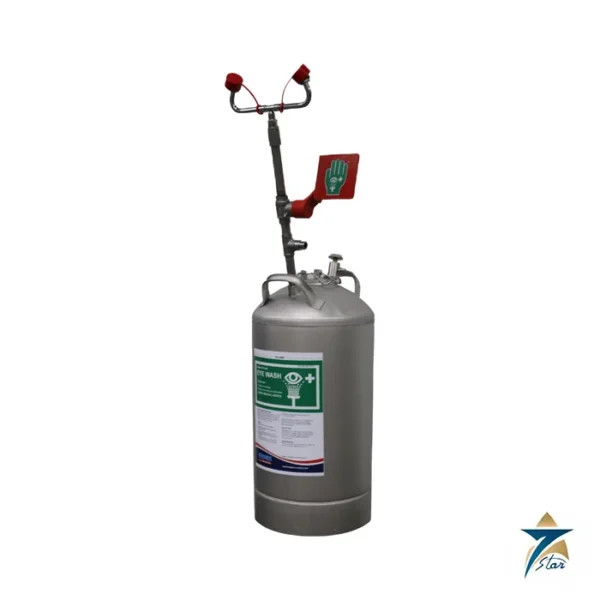 Hughes STD-58G portable 28 L stainless steel eye wash