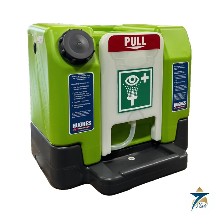 Hughes STD-68G portable 45 L gravity fed eye wash station