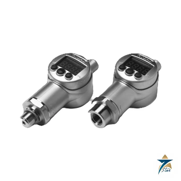 Hydac EDS 3300 series electronic pressure switch (family photo)