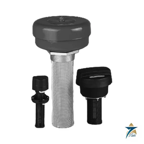 Hydac ELF breather filter with filler strainer and cap