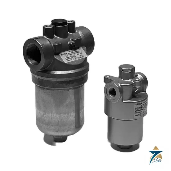 Hydac LPF aluminium low-pressure inline filters in two sizes