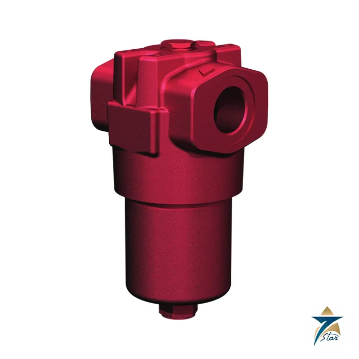 hydac-mdf-medium-pressure-inline-filter Hydac MDF medium-pressure inline filter with red head