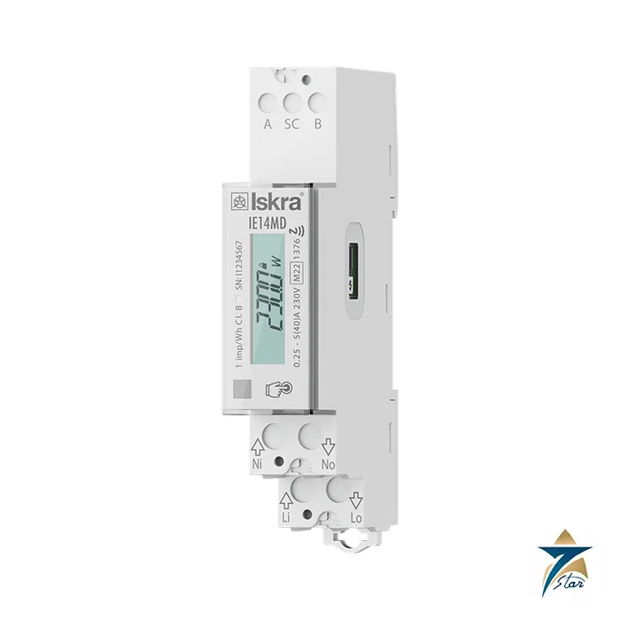 ie14md-is Iskra IE14MD single-phase one-module DIN-rail energy meter