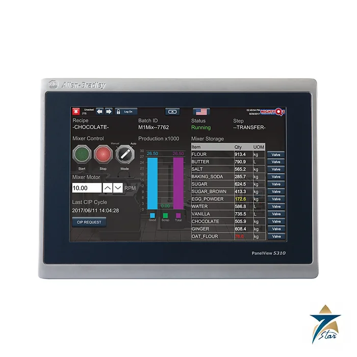 img-4 Allen-Bradley 2713P-T10CD1 PanelView 5310 10.4-inch graphic terminal