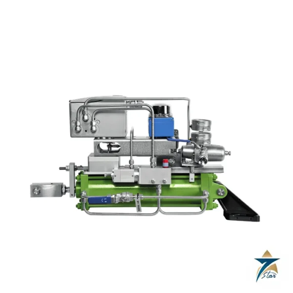 IMI STI SC pneumatic linear damper actuator with accessories