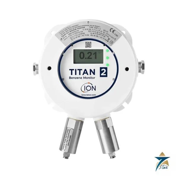 ION Science Titan 2 fixed benzene monitor with sample filters