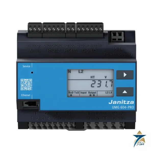 Janitza UMG 604-PRO power quality analyser