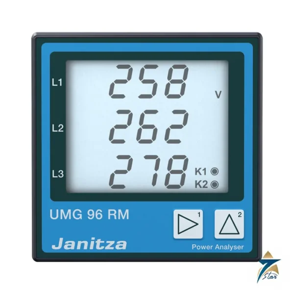 Janitza UMG 96RM panel power analyser