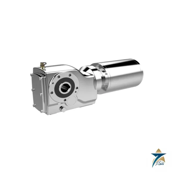 JIE JRESK Stainless Steel Helical-Bevel Gearmotor Supplied by Seven Star LLC