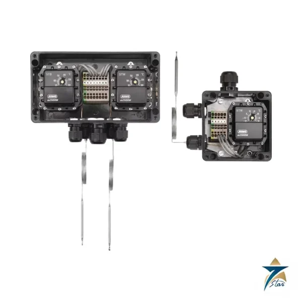 JUMO exTHERM-AT explosion-proof double thermostat, type 605055