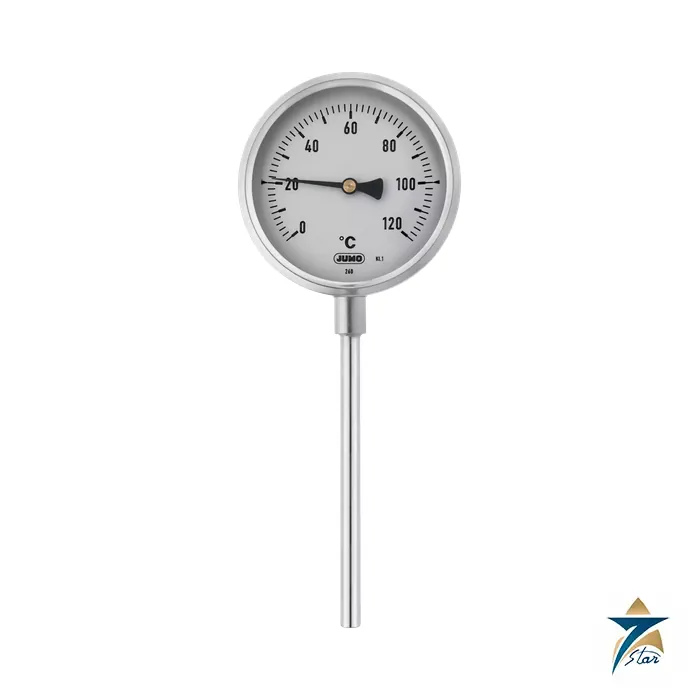 JUMO 608002 bimetal dial thermometer, industry version JUMO 608002 bimetal dial thermometer, industry version